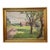 Vintage Impressionist Landscape Painting For Sale