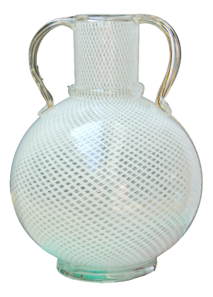 Vintage Collectable Murano Vase by Dino Martens for Aureliano Toso, Italy, 1930s