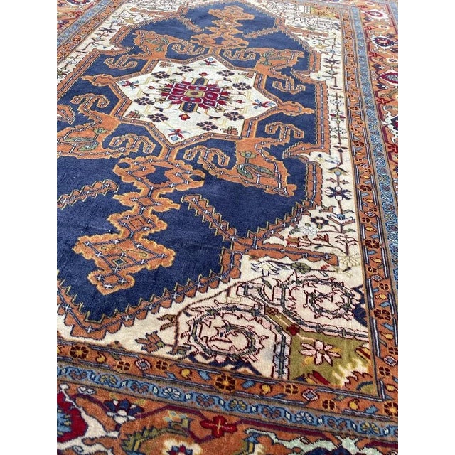 Vintage Wool Azerbaijan Rug, 1990s For Sale - Image 13 of 16