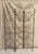 Here is a wonderful, iron metal, folding 3-panel floor screen with scrolled pattern. The piece has an aged, patina finish....