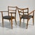 A fabulous design in the manner of Niels Koefoed or Gio Ponti. In excellent barely used original patina including brand...