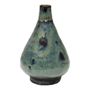 Vintage Primitive Studio Pottery Vase Signed D. McKay