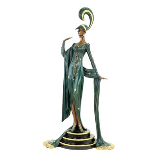 Art Deco Style Revue Dancer, 20th Century, Bronze For Sale