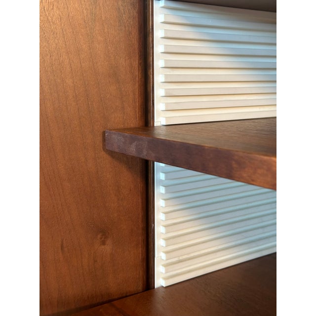 Wood Walnut Sideboards from Bernini, 1970s, Set of 2 For Sale - Image 7 of 18