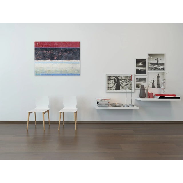 Abstract Clay Johnson "After Midnight", Painting For Sale - Image 3 of 7