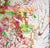 Textile Rainbow Crackle - Abstract Expressionist Composition in Acrylic by Charles David Francis For Sale - Image 7 of 11