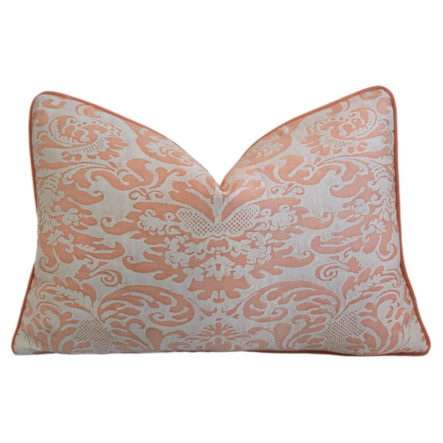 Mariano Fortuny Sevigne Italian Botanical Feather/Down Pillow For Sale In Los Angeles - Image 6 of 6