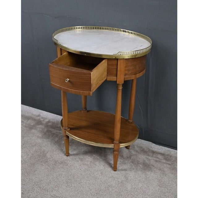 Louis XVI Style Mahogany Coffee Table, Late 19th Century For Sale - Image 15 of 18