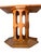 Brown Harvey Probber Style Mid Century Modern Walter Wabash Dining Table For Sale - Image 8 of 12
