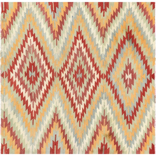 1950s Turkish Kilim For Sale