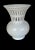 1990s Mikasa White Glazed Porcelain Basket Weave Vase For Sale - Image 4 of 8