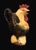 French Majolica Faience Rooster Pitcher Barbotine EB3, 1890s For Sale - Image 5 of 12