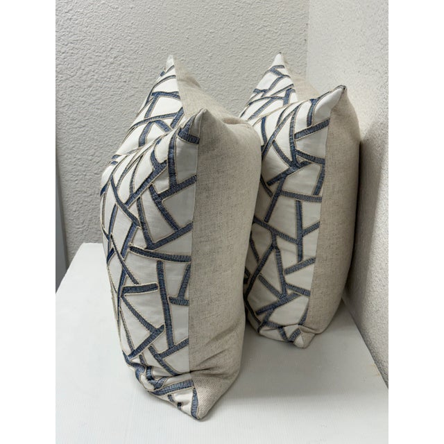 Design Plus Gallery presents a Pair of Collin Linen Pillows by Thom Filicia Home. The pillow is perfectly embodied in a...