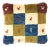 Pasargad DC Fine Hand Knotted Persian Gabbeh Pillow For Sale