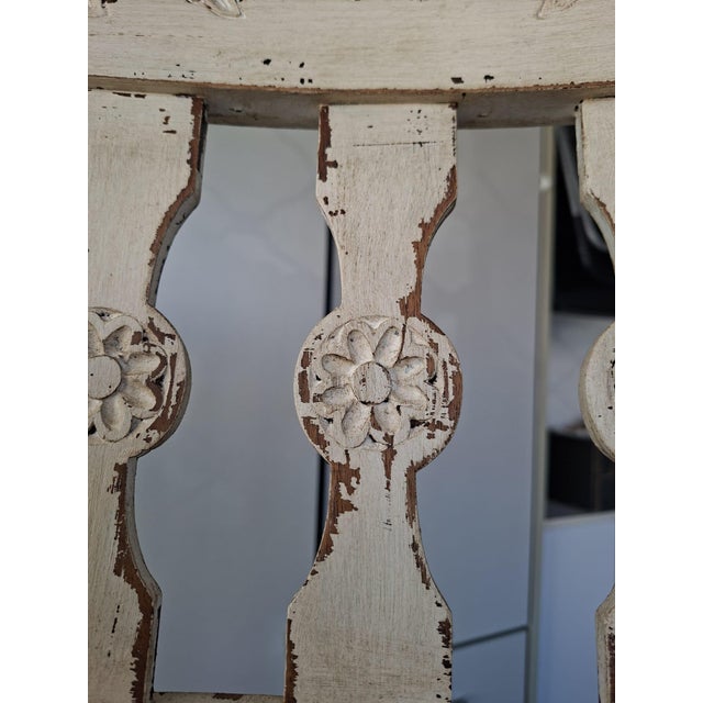 Vintage Wood Chairs with Rope Seats, 1960s, Set of 6 For Sale - Image 16 of 18