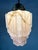 1930s Art Deco Pendant Light in Marbled Rose Opaline and Brass, 1930s For Sale - Image 5 of 14