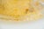 Clear and Golden Murano Glass Flush Mount with Brass Base from Sylcom Lighting, 1990s For Sale - Image 10 of 18