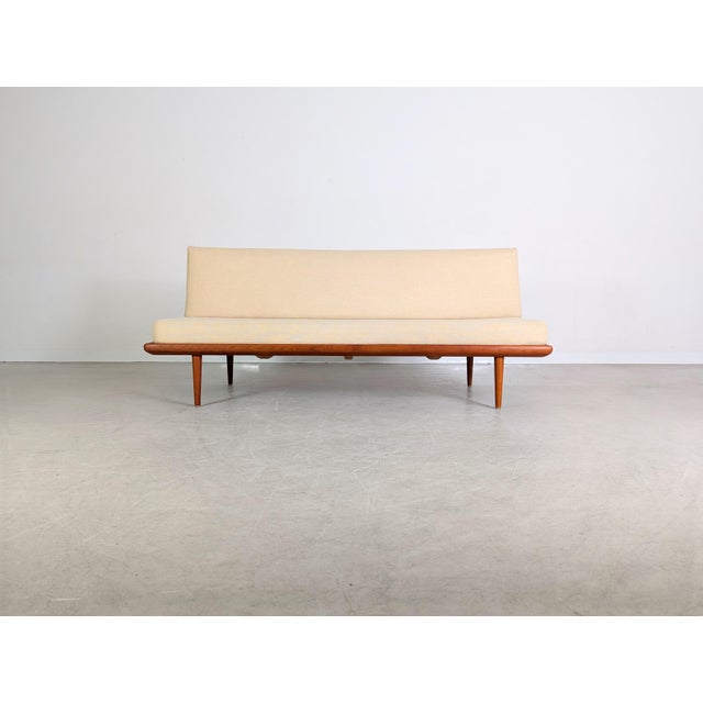 Mid-Century Modern Daybed Sofa by Peter Hvidt & Orla Mølgaard-Nielsen for France & Søn For Sale - Image 3 of 12