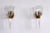 Italian Murano Crystal Glass and Brass Wall Sconces, 1990s, Set of 2 For Sale - Image 18 of 18