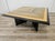 Mid-Century Modern Vintage Lacquered Wood Coffee Table with Geometric Depictions, 1970s For Sale - Image 3 of 14