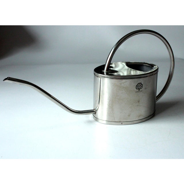 Stainless Steel Watering Can by Sus - Vintage For Sale - Image 6 of 9