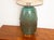 Mid 20th Century Vintage David Cressey Teal Drip Glaze Lamp For Sale - Image 5 of 8