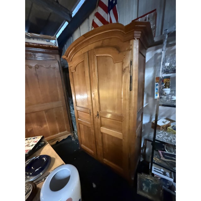 Louis XV Cherrywood Wardrobe For Sale - Image 5 of 6