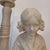 Early 20th Century Art Nouveau Girl Reading Table Lamp in Alabaster, Italy, 1920s For Sale - Image 18 of 18