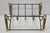 Mid-Century Modern Mid 20th Century Modern Wood & Wrought Iron Magazine Rack Fireplace Log Holder For Sale - Image 3 of 11