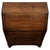 Wood Antique Early 20th Century English Edwardian Oak Bureau For Sale - Image 7 of 14