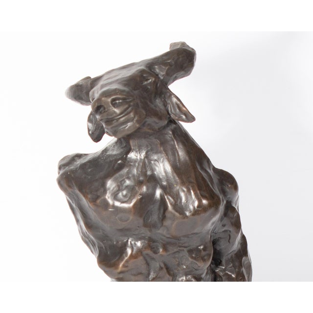 Abstract 1999 Bronze Sculpture of a Minotaur by Marco A. Oviedo For Sale - Image 3 of 7