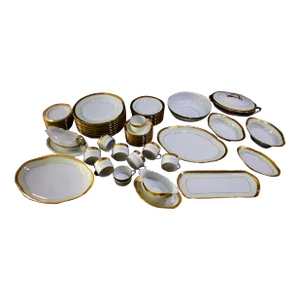 Rare Set C H. Field Haviland Limoges China - 62 Pieces -- Many Serving Pieces