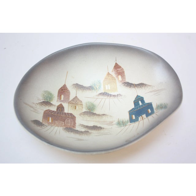 Sascha Brastoff Ceramic 'Rooftops' Footed-Dish For Sale - Image 13 of 13
