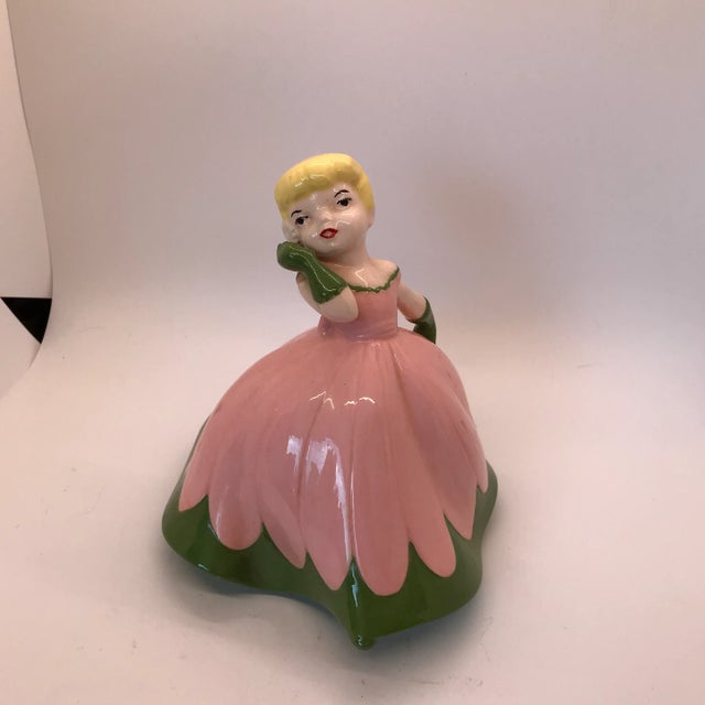 1950s Vintage 1959 Holland Mold Ceramic Dancing Girl Figurine For Sale - Image 5 of 5