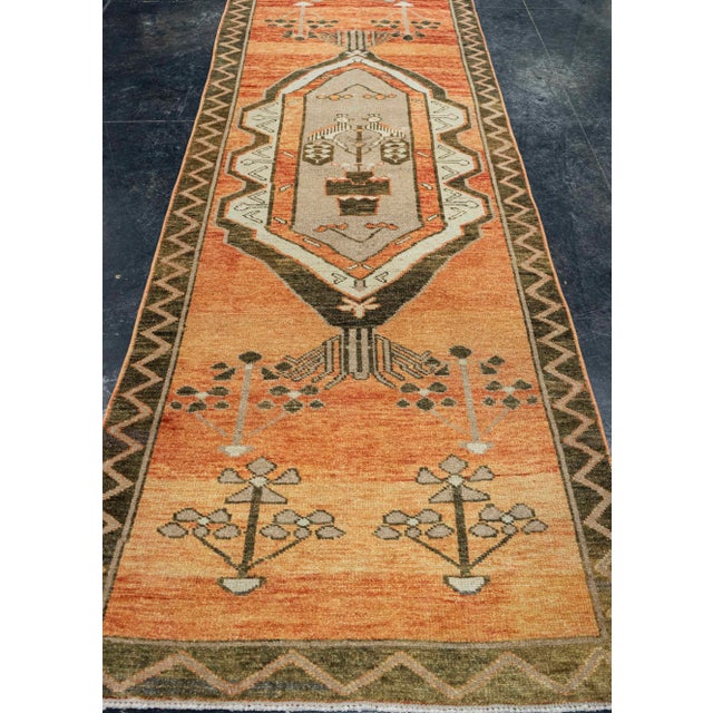 Turkish Vintage Rug 3'6" x 10'5" #21125 Explore a curated collection of hallway runners, wool rugs, and handmade...