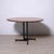 Wood Round Table with Metal Frame and Wooden Top, 1950s For Sale - Image 7 of 18