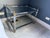 Neoclassical Neoclassical Chrome, Brass & Glass Low Table For Sale - Image 3 of 7