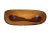 Rustic European Artisan Carved Sculptural Oval Olive Wood Centerpiece Fruit Serving Bowl For Sale - Image 3 of 12
