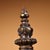Art Deco Large Vintage Gilt Bronze Tibetan Stupa - Himalayan Buddhist Chorten Altar Shrine For Sale - Image 3 of 10