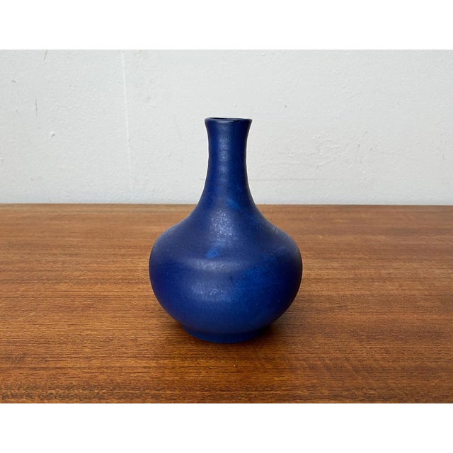 Mid-Century German Studio Pottery Carafe Vase from Töpferhof Malente, 1960s For Sale - Image 6 of 16