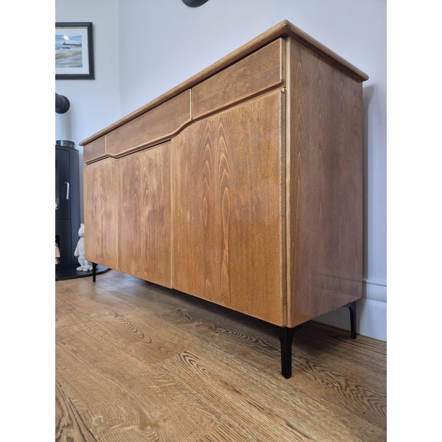 Scandinavian Danish Modern Sm303b Sideboard in Beech from Skovby For Sale - Image 6 of 15