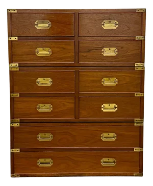 Early 20th Century Campaign-Style Chest by Beacon Hill Collection