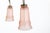 1930s Art Deco Chandelier with Etched Pink Glass Shades, 1930s For Sale - Image 5 of 10