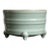 Chinese Ceramic Censer,Ru Ware Celadon Glaze Porcelain Censer Hand Painted String Pattern For Sale