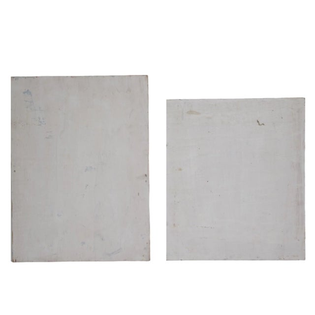 Beige Two Bare Naked Ladies Original Paintings For Sale - Image 8 of 9