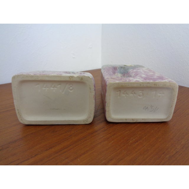 Pink Vases from Ü-Keramik, 1970s, Set of 3 For Sale - Image 14 of 17