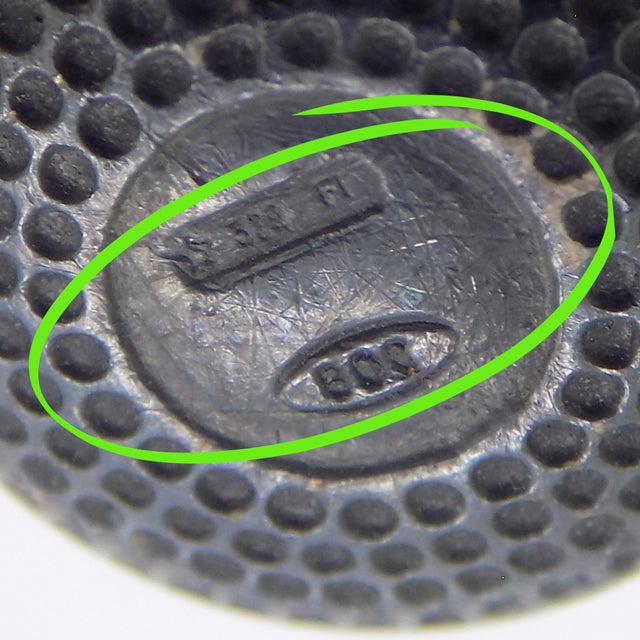 Metal Vintage Italian Handmade Genuine Silver Hand Enameled Thimble Made in Florence Tuscany For Sale - Image 7 of 10