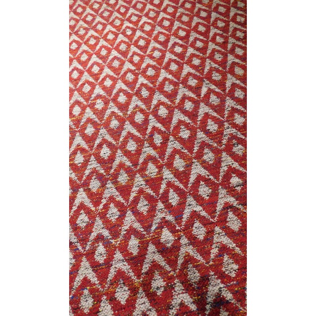 Modern Hand-Knotted Luxury Flatweave - 7’9” X 10’2” For Sale - Image 4 of 15