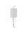 Currey & Company Currey & Company Baneberry White Wall Sconce, White Shade, Right For Sale - Image 4 of 5
