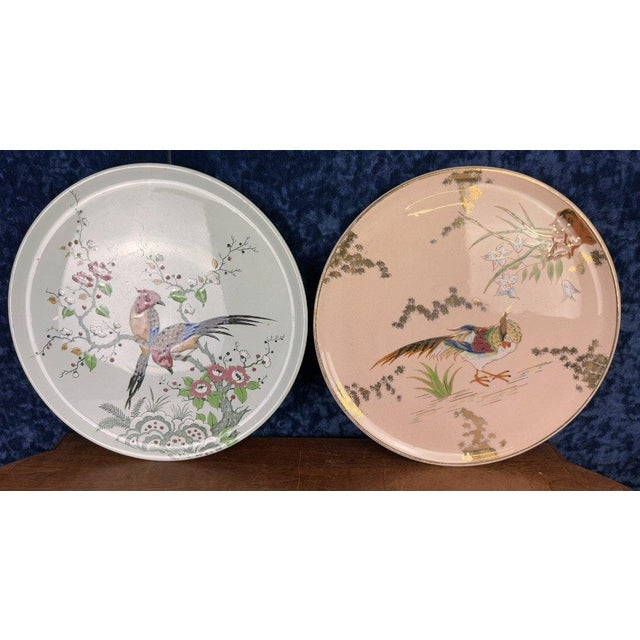 Large Earthenware and Enamel Pie Dishes from Longwy, 1920, Set of 2 For Sale - Image 11 of 11